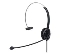 Manhattan 179867 cuffia e auricolare Cablato A Padiglione Ufficio USB tipo A Nero (HEADSET MONO USB-A ON-EAR- - RETAIL BOX ADJUSTABLE MICROPHONE)