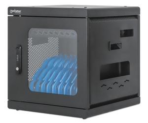 Manhattan 180924 Armadio di ricarica AC Schuko a 10 porte