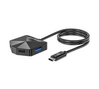 Manhattan 181150 replicatore di porte e docking station per laptop Cablato USB 3.2 Gen 2 (3.1 Gen 2) Type-C Nero NEW