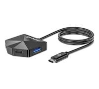 Manhattan Hub USB 3.2 181150 – 2x USB-A e 2x USB-C Nero