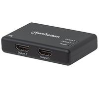 Manhattan Splitter HDMI 4K UHD 3D con LED 2 vie