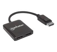 Manhattan 207768 ripartitore video DisplayPort 2x DisplayPort ( 207768 )