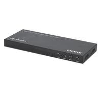 Manhattan Switch Multiviewer HDMI 4K@30Hz 4x1 Nero