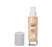Manhattan 3 in 1 Easy Match Make Up - Fondotinta Liquido Coprente Soft Beige - Vasetto - 30 ml - SPF 20 - Adatto per Pelli Chiare