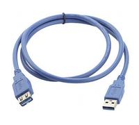 Manhattan 322379-CG Cavo USB USB 3.2 Gen1 Spina USB-A, Presa USB-A 2.00 m Blu c