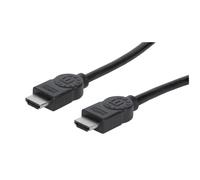 Manhattan 323215-CG HDMI Cavo Spina HDMI-A, Spina HDMI-A 2.00 m Nero UHD 4K;,