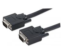 Manhattan 337342 cavo VGA 30 m VGA (D-Sub) Nero