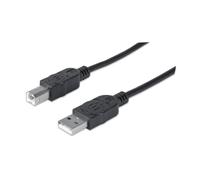 Manhattan 337779 cavo USB 5 m USB 2.0 USB A USB B Nero NEW
