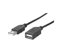 Manhattan 338653 cavo USB 1,8 m USB 2.0 USB A Nero NEW