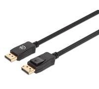 Manhattan Cavo DisplayPort 1.4 8K a 60 Hz 3 m Nero