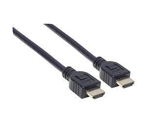 Manhattan 353939 Cavo HDMI CL3 High Speed con Ethernet A/A M/M 2m Nero Nero