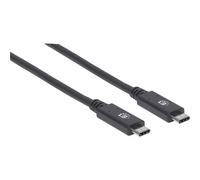 Manhattan 355223 Cavo USB USB 3.2 Gen1 (USB 3.0) Spina USB-C®, Spina USB-C® 1.0