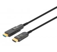 Manhattan Cavo HDMI™ Attivo in Fibra Ottica con Connettore Staccabile 70m