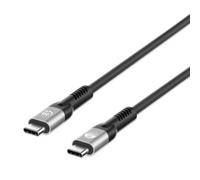Manhattan 356374 Cavo Thunderbolt™ Thunderbolt™ Spina (USB-C®) 1.00 m Nero conn