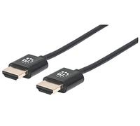 Manhattan Cavo HDMI™ High Speed con Ethernet Ultra Sottile 0,5m