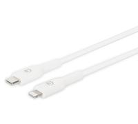 Manhattan 394505 USB-C to Lightning® Charging and Sync Cable 0.5 m White