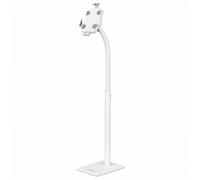 Manhattan Supporto da pavimento antifurto per tablet e iPad 7,9-11'' Rotazione 360° Bianco