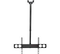 Manhattan 423625 Supporti a parete per TV 177,8 cm (70") Nero