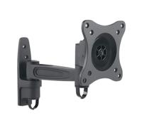 Manhattan 423700 supporto da tavolo per Tv a schermo piatto 68,6 cm [27] Nero Parete (TV/MONITOR WALL MOUNT TILT/SWIV - -13-27I