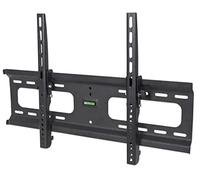 Manhattan 424752 - Supporto universale da parete per schermi piatti da 37" fino a 70", inclinabile fino a 75 kg, colore: Nero
