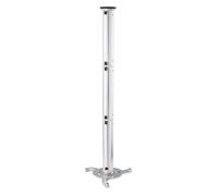 Manhattan 424820 Supporto per proiettore inclinabile, rotativo Distanza pavimento/soffitto (max.): 106 cm argento