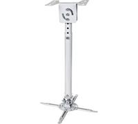 Manhattan 424851 Supporto a soffitto per proiettore Inclinabile, Ruotabile Dis