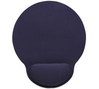 Manhattan 434386 tappetino per mouse Tappetino per mouse per gioco da computer Blu (Wrist Gel Support Pad and Mouse Mat, Blue, NEW