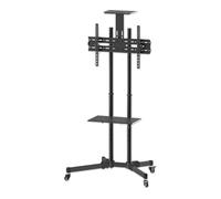 MANHATTAN 461238 - Supporto TV con ruote, 37'' - 70'', max. 50 kg, nero
