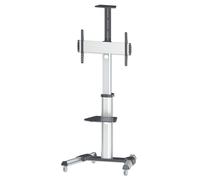 MANHATTAN 461245 - TV-Ständer mit Rollen, 37'' - 70'', max. 50 kg, silber
