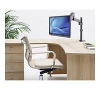 Manhattan 461580 supporto da tavolo per Tv a schermo piatto 81,3 cm (32") Grigio Scrivania