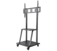 Manhattan 461665 supporto da tavolo per Tv a schermo piatto 2,54 m (100") Nero Pavimento