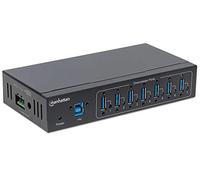 Manhattan 7-Port Industrial Usb 3.0 Hub - Hub - 7 X Superspeed Usb 3.0 - Desktop