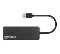 Manhattan 7-Port USB Hub A Male A Female 5Gbps Black, Manhattan 7-Po (Manhattan)