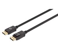 Manhattan Cavo DisplayPort 1.4 8K 60 Hz 1 m M/M Nero