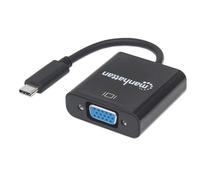 Manhattan Adattatore Convertitore USB-C™ Maschio a VGA Femmina