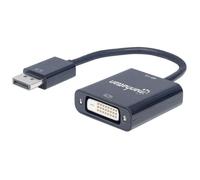 Manhattan Adattatore da DisplayPort 1.2a a DVI-D