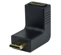 Manhattan Adattatore HDMI Mini C Femmina a Mini C Maschio Angolato Nero