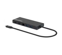 Manhattan 152747 Convertitore USB-C 3.0 a RJ45 2x HDMI