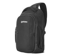 Manhattan Amsterdam 33,8 cm [13.3] Borsa a tracolla Nero (AMSTERDAM BACKPACK 13.3IN BLACK - SLING ANTITHEFT BLACK)