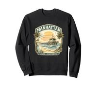Manhattan Beach CA Design Minimalista costiero California Felpa