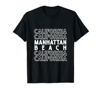 Manhattan Beach California LA CA per Uomo Donna. Maglietta