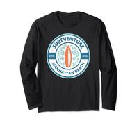 Manhattan Beach Surf Tavola da surf Surf Maglia a Manica