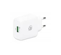 Manhattan Caricatore USB da Muro QC3.0 18W Quick Charge™ Bianco