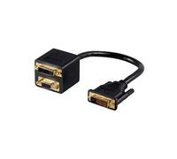 Manhattan Cavo adattatore sdoppiatore DVI-I a VGA
