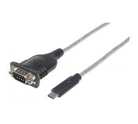 Manhattan Cavo Convertitore USB-C™ a Seriale 45cm Prolific PL2303