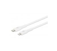 Manhattan Cavo di Ricarica e Sincronizzazione USB-C™ a Lightning® 1m, Bianco