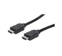 Manhattan 15m HDMI Cable HDMI Type A (Standard) HDMI Type A (Standard) Nero cavo HDMI, HDMI-KOMPONENTE