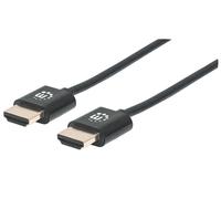 Manhattan Cavo HDMI High Speed con Ethernet Ultra Sottile 0,5m