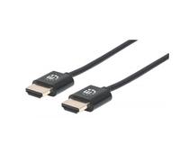 Manhattan Cavo HDMI™ High Speed con Ethernet Ultra Sottile 1m