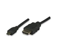 Techly Cavo HDMI™ Highspeed con Ethernet Channel 1.4 A M/ Micro D M, 3 m